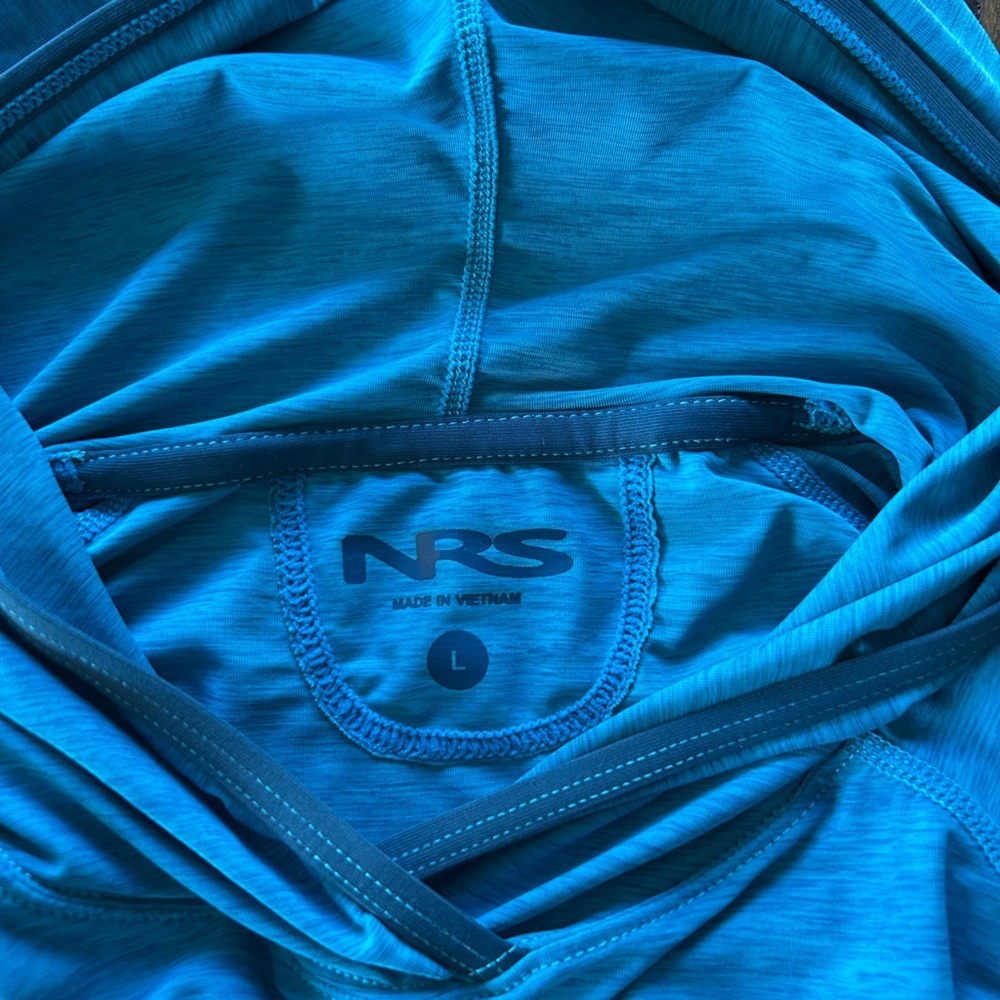 Teal Women's NRS hoodie - Picture 3 of 3